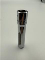 SNAP-ON SOCKET 1/4 INCH HEX DRIVE SAE #8 DEEP SPLINE